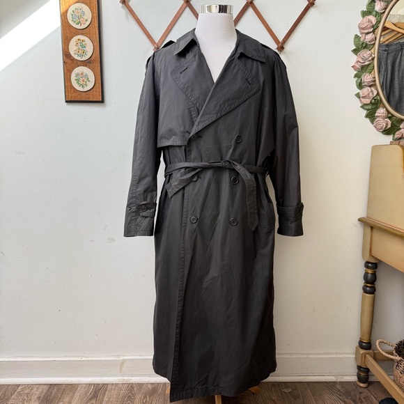 Pierre Cardin Other - Pierre Cardin Vintage 90s Lined Belted Trench Coat